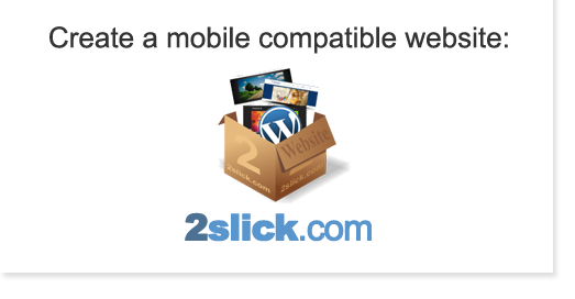 create a mobile compatible website